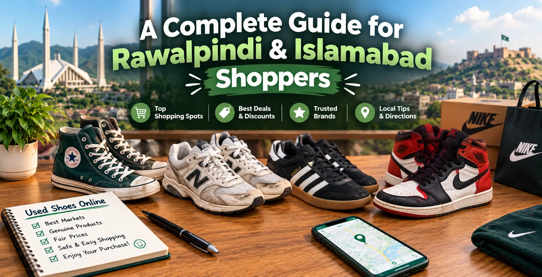 Buy Used Shoes Online in Pakistan: A Complete Guide for Rawalpindi & Islamabad Shoppers