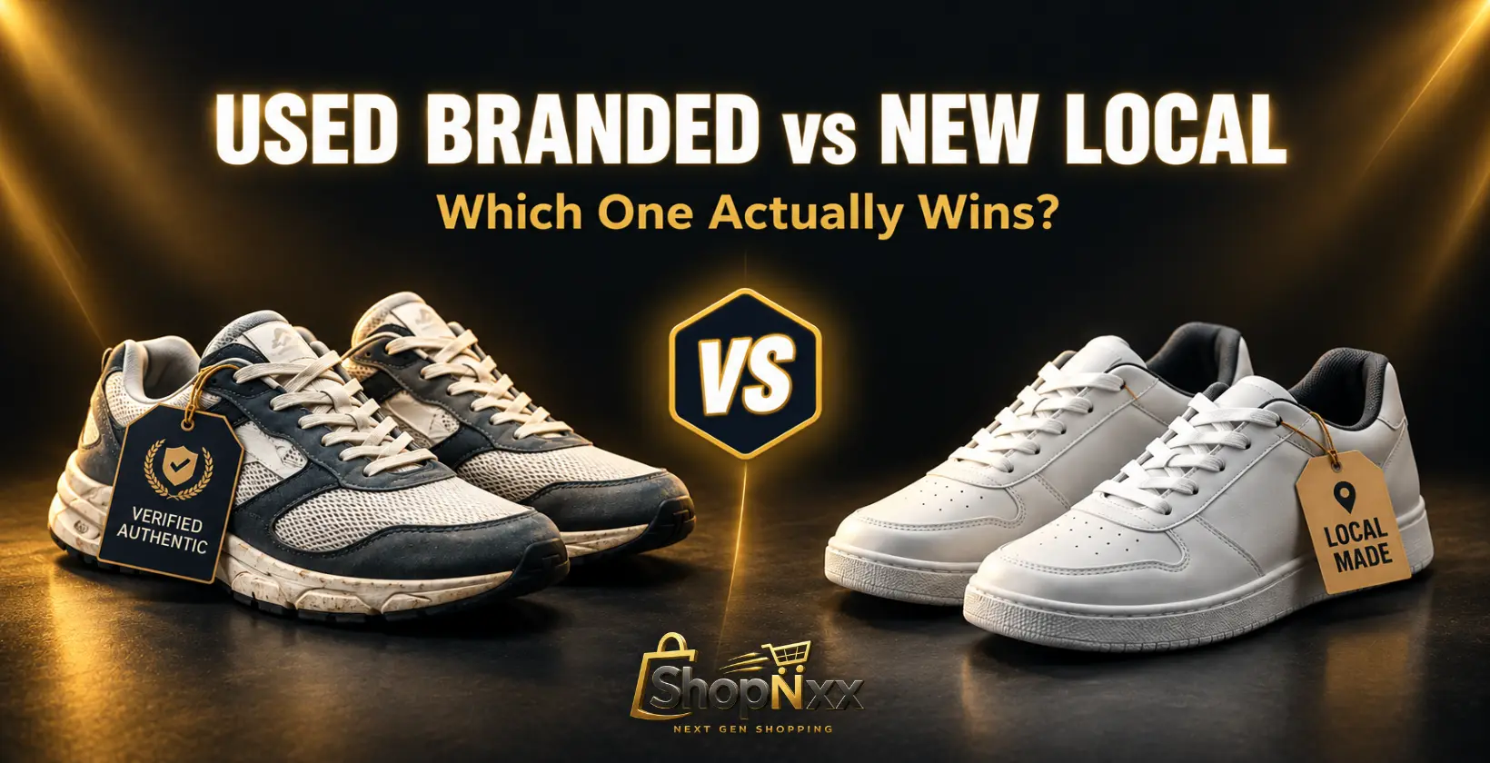 Why Buy Used Branded Shoes (Adidas, Puma, Nike) Instead of Local or Chinese-Made New Shoes in Pakistan?