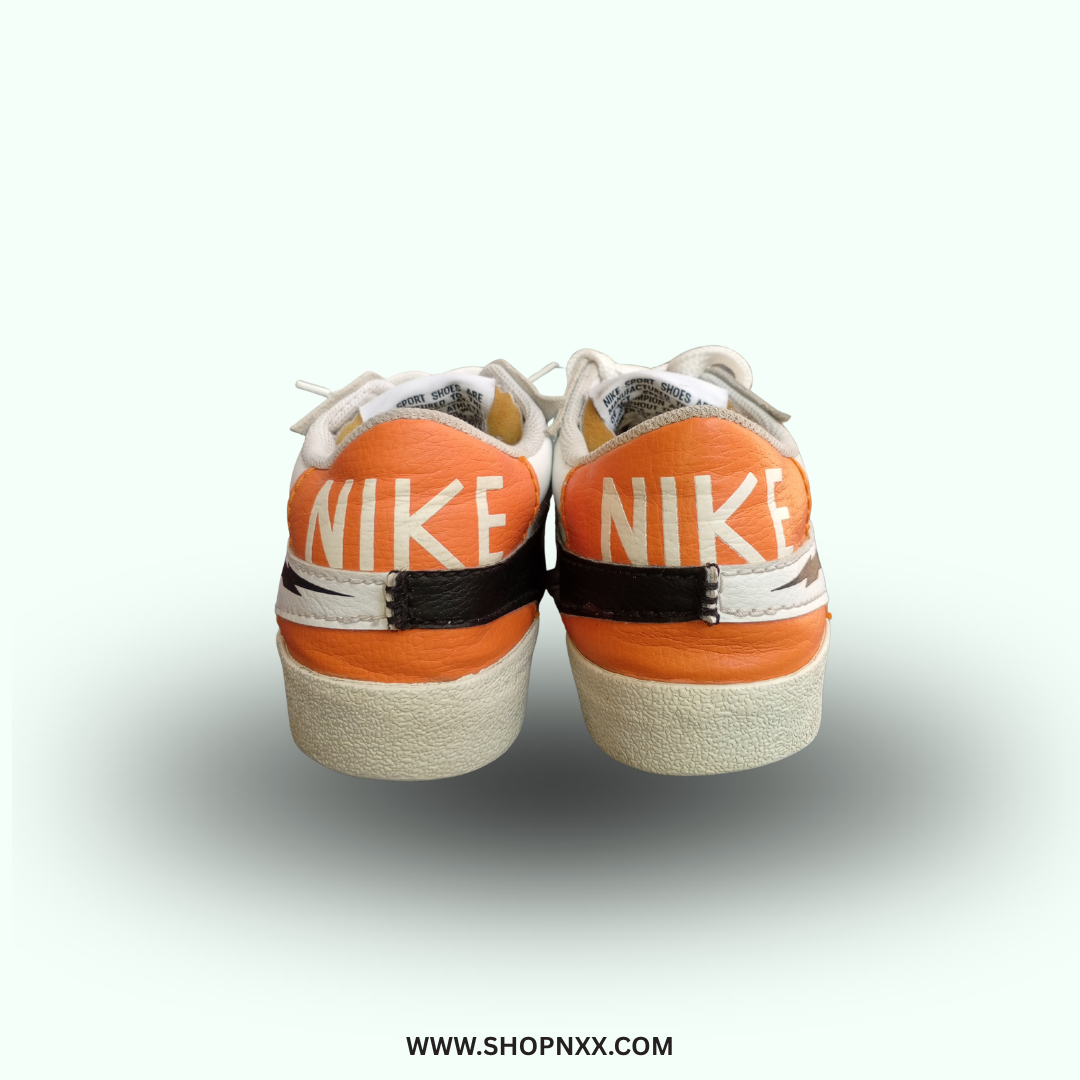 Nike Blazer low 77 jumbo orange - preloved men's shoe