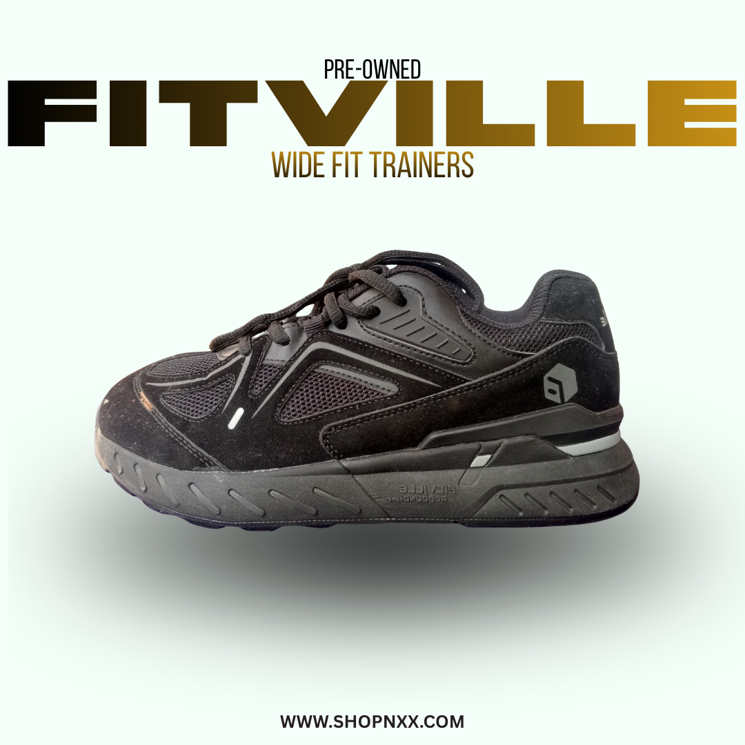 Fitville wide fit trainers - preloved kids shoe
