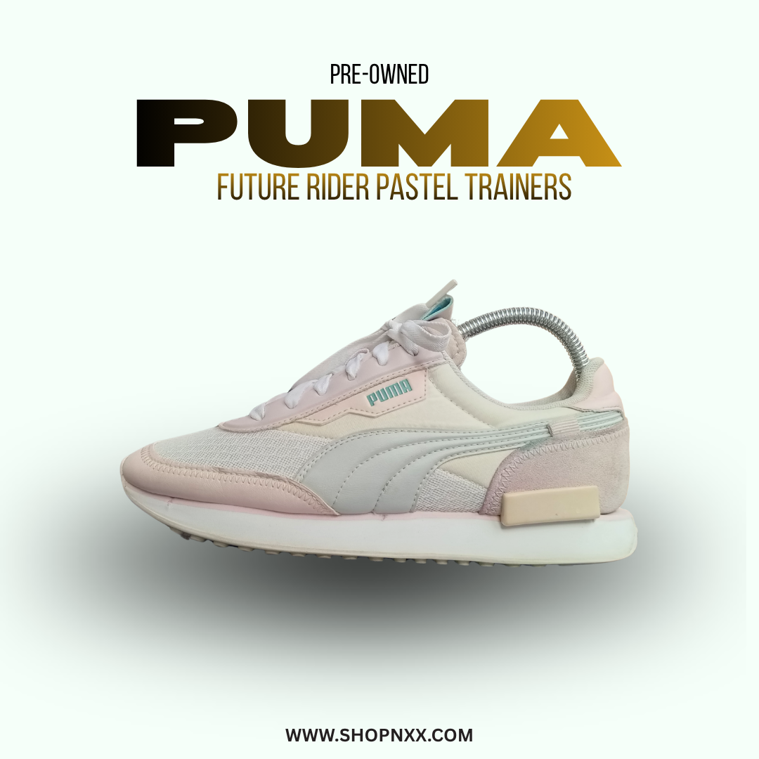 Puma future Rider Pastel Trainers - preloved women's shoe
